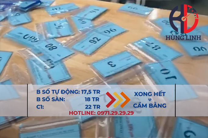 Buổi Thi Kết Thúc Môn 10/5 của học viên nhà Hùng Linh tại Trung Tâm Đào Tạo và Dạy Lái Xe VOV
