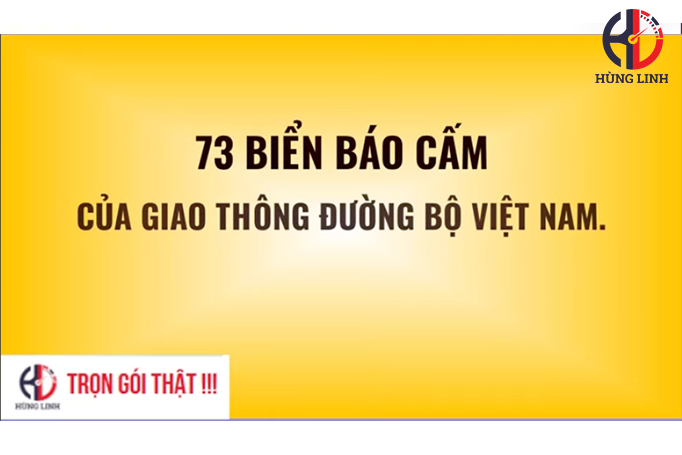 Tổng hợp đầy đủ các biển báo cấm – Nhớ kỹ để lái xe an toàn và thi không mất điểm!