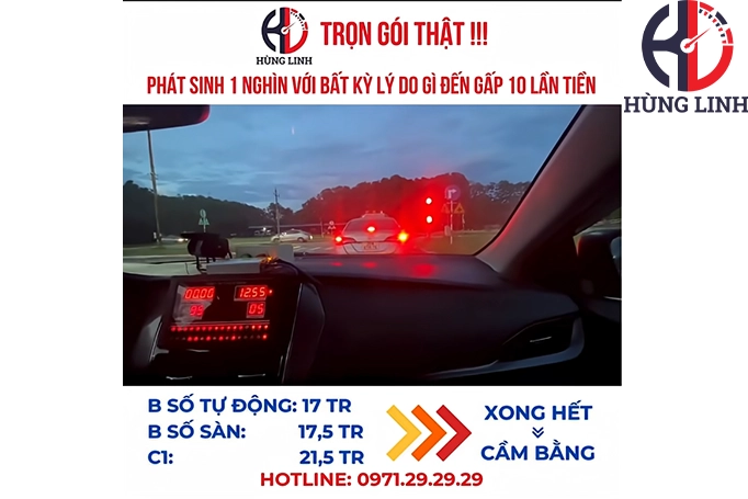 Làm quen xe thiết bị – Tự tin tay lái trước ngày sát hạch