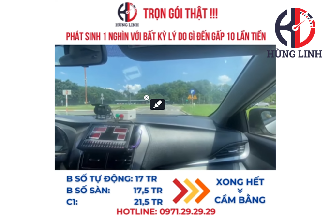 Làm quen xe thiết bị – chuẩn bị vững vàng cho bài thi kết thúc