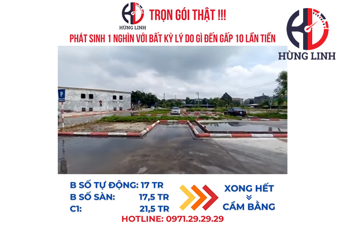 Sân tập trong lành, mát mẻ sau cơn mưa