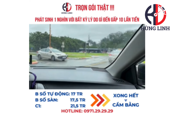 Hướng dẫn học viên làm quen xe thiết bị – bước chuẩn bị quan trọng trước kỳ thi tại Dạy Lái Hùng Linh
