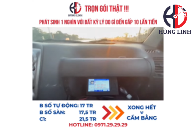 Dạy Lái Hùng Linh đồng hành cùng học viên hạng C1 trên chuyến chạy DAT