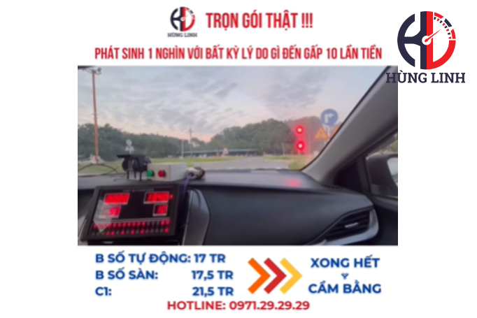 Tập xe thiết bị cùng Dạy Lái Hùng Linh – bước đệm giúp học viên tự tin trước kỳ thi sát hạch