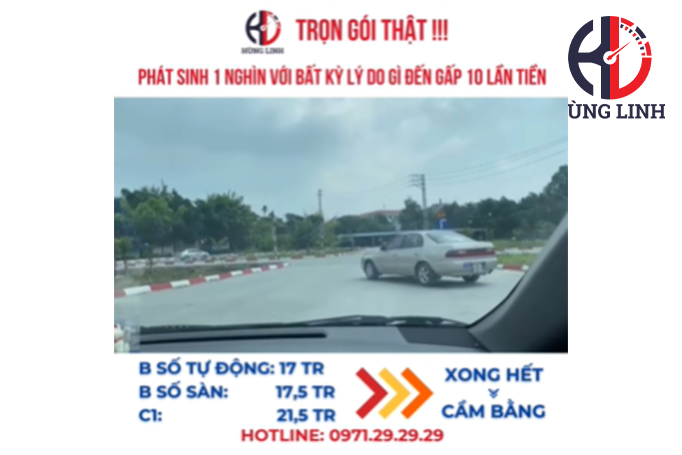 Dạy Lái Hùng Linh – Hướng dẫn học viên làm quen và nắm vững sa hình