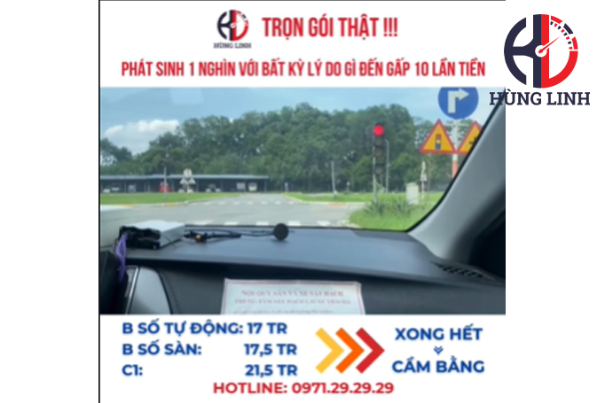 Dạy Lái Hùng Linh – Hướng dẫn học viên luyện sa hình hiệu quả