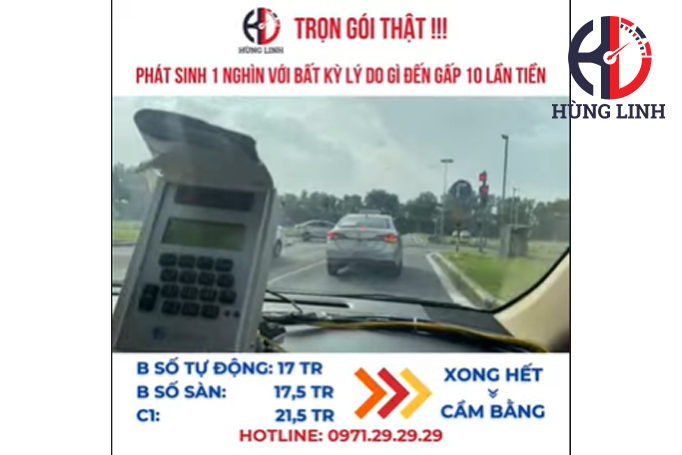 Hướng dẫn sa hình trong buổi tập xe thiết bị trước kỳ thi