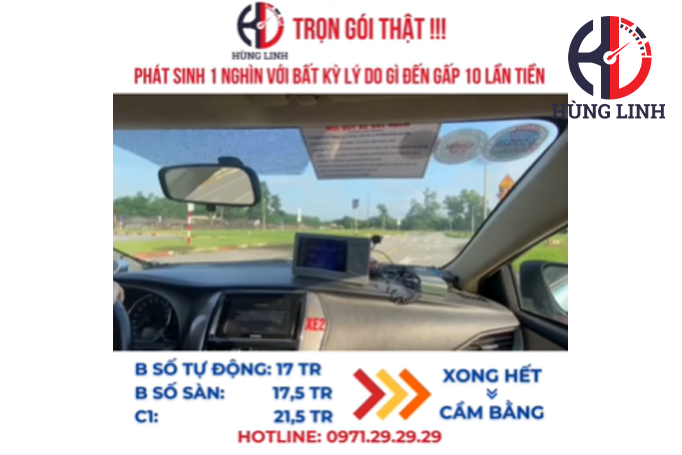 Làm quen xe thiết bị trước kỳ thi để tránh bỡ ngỡ khi sát hạch
