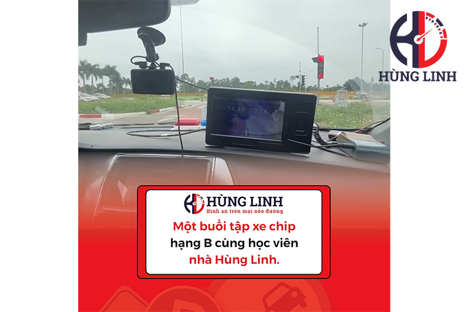 Tập Xe Chip Hạng B Cùng Học Viên Nhà Hùng Linh: Bí Quyết Tự Tin "Vượt Vũ Môn"
