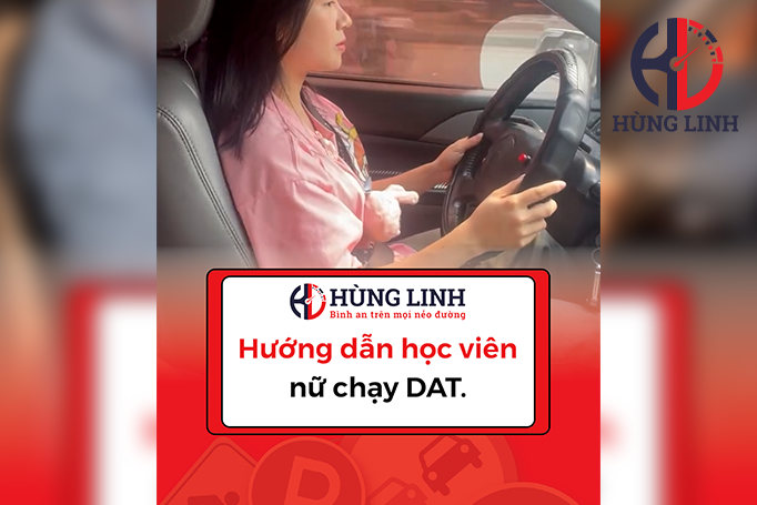 Hướng dẫn học viên nữ chạy DAT.