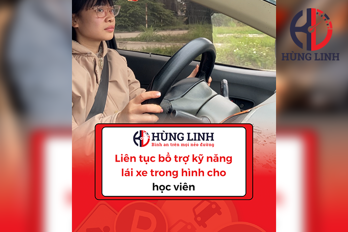 Liên tục bổ trợ kỹ năng lái xe trong hình cho học viên