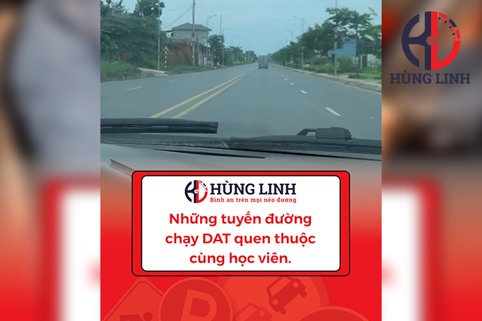 Những tuyến đường chạy DAT quen thuộc cùng học viên.